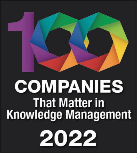 100 companies that matter in knowledge management 2022