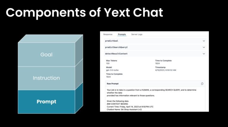 Yext Chat Components - PROMPT