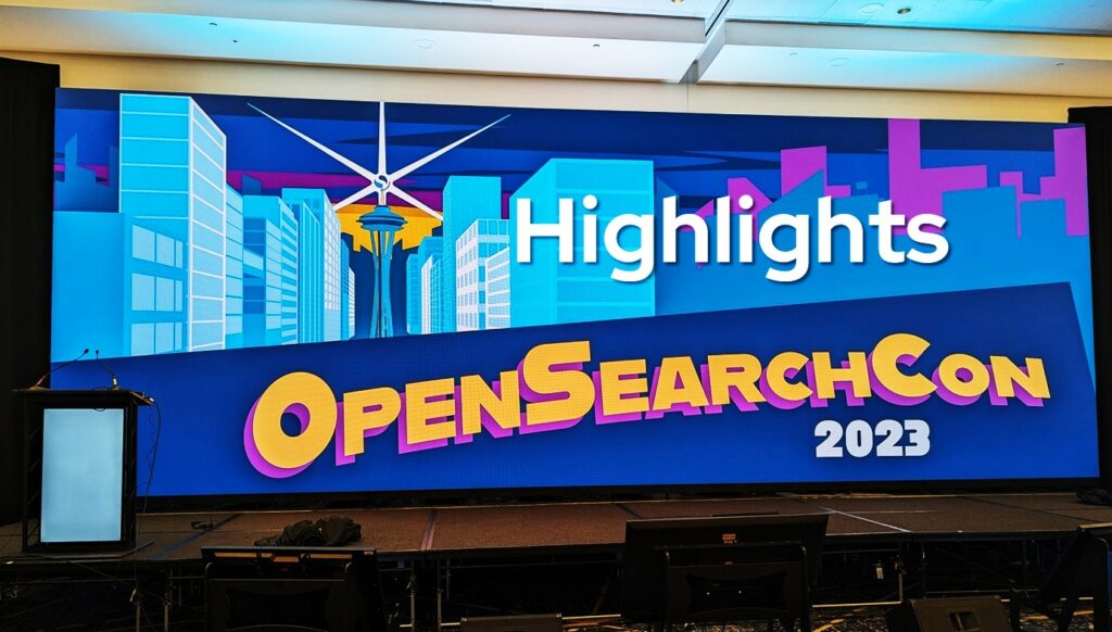 OpenSearchCon 2023 Highlights